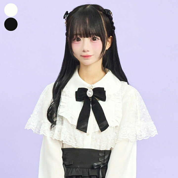 楽天市場】☆レースケープ風ヨークブラウス10/28 12:00 販売スタート 