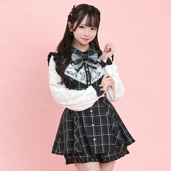 楽天市場】ラッフル袖レース長袖セットアップ3/13 12:00 新色グレー 