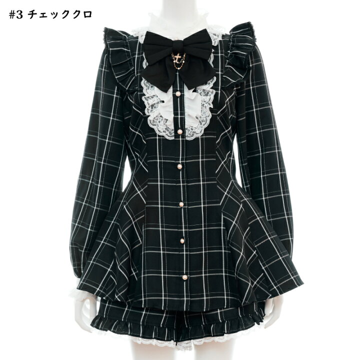 楽天市場】アクセサリーリボンレースフリルセットアップ3/13 12:00  