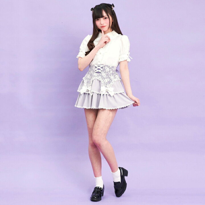 楽天市場】☆ガーターティアードスカパンsecrethoney シークレット 