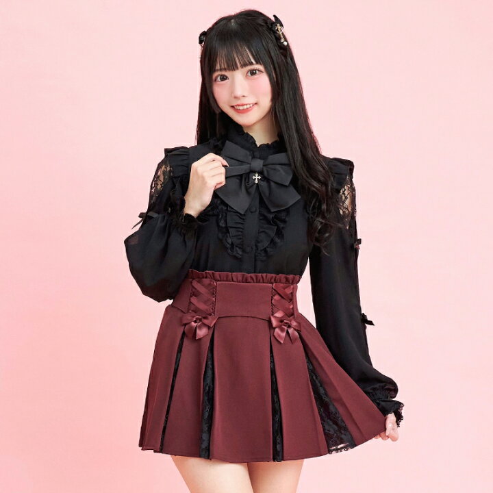 楽天市場】袖スリット長袖ブラウス1/22 12:00 再入荷12/6 12:00 販売 