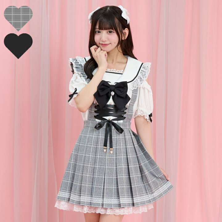 楽天市場】☆レースアッププリーツスカート5/20 12:00 販売スタート 