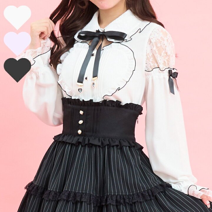 楽天市場】☆ハートパッチワークブラウス3/17 12:00 販売スタート 