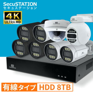 �������̗p �Ď��J�����Z�b�g �y �ő�4K 800����f �z ���O �ƒ�p �Ɩ��p �h�ƃJ���� 1~8�� �Z�b�g PoE �L�� �^�摕�u �l�b�g�s�v ���掿 AI���m �l���m �ԗ����m �x�� �Î� �h�Ɠ� ��ԃJ���[ 24