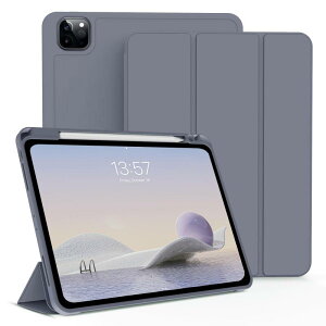 KenKe iPad Pro 11 �P�[�X 2021 ��3����/2020 ��2���� �y�� �_�炩���V���R�� TPU�ގ� �y�����[ �ی�J�o�[ Pencil�[�d�Ή� 3�i�K�܂��݉� �X�^���h �}�O�l�b�g�t�� �����X���[�v�@�\ 11�C���`