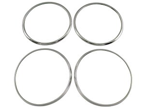 BRIGHTZ キックス P15 超鏡面ステンレスメッキドアスピーカーリング 4PC 【 SPEAKER−090 】 15