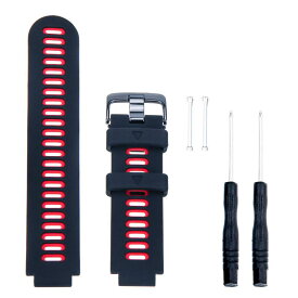 ガーミン用ベルト 交換用バンド Foreathlete/Forerunner 735XTJ 630J 620J 235J 230J 220J 735XTJ Approach S20/S5/S6に対応 ドライバーとネジ付き フォアアスリート フォアランナー