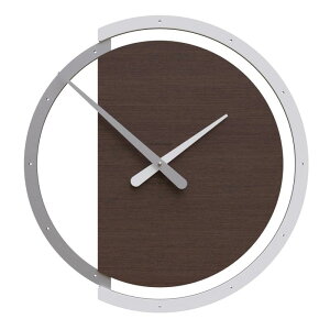 モダンデザインの壁掛け時計 ZAKI 45x47cm。CALLEADESIGNの職人によってデザインされ、イタリアで製造されています。エレガントな壁掛け時計。ギフトにも最適です。