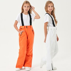 スノボー ファッション ウィンター品 スポーツウェア キッズ ジュニア 子供 スキー パンツ 男の子 女の子 屋外 スノーボード 防水 防風 暖かい サスペンダー ズボン メンズ レディース兼