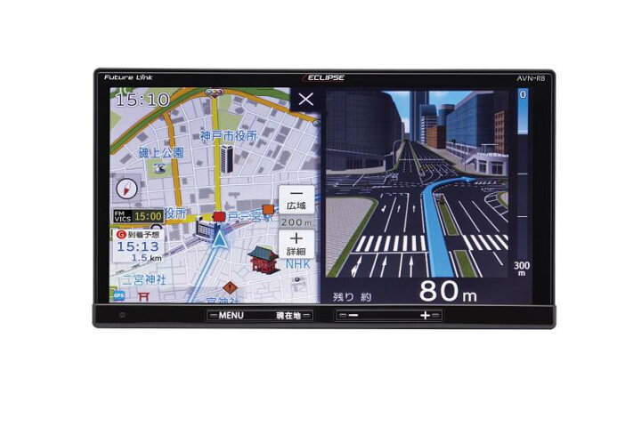 楽天市場】デンソーテン販売 イクリプス(ECLIPSE) カーナビ AVN-R8 