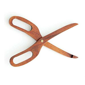 JIANGREN 一流の職人 木製アームトング トング ウッドサーバー 木製 はさみ形 サラダ パン 万能 ナチュラル 1つのコースター付き