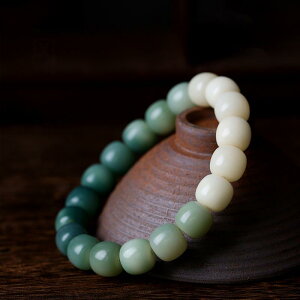 数珠 念珠 アクセサリー ジュエリー ロザリオ ビーズ さわやか エレガント 風化 菩提 グラデーション ブレスレット カップル エスニック