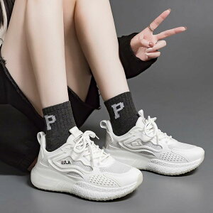 シューズ ミドルヒール ラウンドトゥ フラットヒール ラバーソール スポーツ カジュアル 運動靴 レディース レディース トレーニング 衝撃吸収 軽量 通気性