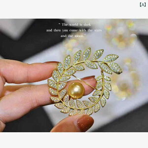 レディース アクセサリー DIY ※パールなし 空ホルダー 半完成品 おしゃれ サークル リーフ ブローチ ピン パール 蜜蝋 翡翠 コサージュ ホルダー