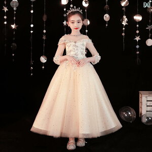 イブニングドレス プリンセス ドレス 女の子 発表会 フラワーガール ウェディングドレス キッズ ピアノ 演奏 服 スタイリッシュ バースデードレス 写真撮影 衣装