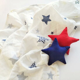 ガーゼ タオル おくるみ 出産祝い お昼寝 シンプル カジュアル かわいい ベビーブランケット 赤ちゃん キッズ 乳幼児 子供 男の子 女の子