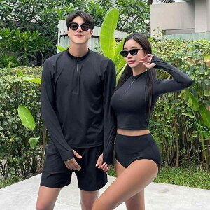 水着 セットアップ ラッシュガード 速乾 スイムウェア メンズ レディース カップル 夏 海 プール レジャー マリンスポーツ 大きめサイズ 日焼け防止