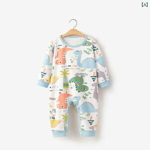 ロンパース かわいい 赤ちゃん ドイツ ベルベット ジャンプ スーツ 長袖 暖かい ロンパース ベビー パジャマ 男の子 ハーネス 秋冬 女の子 ホーム 服 プルオーバー