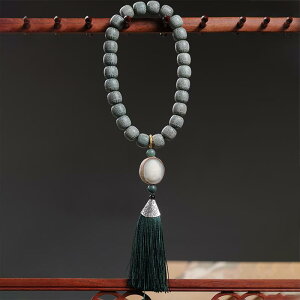 数珠 念珠 セレモニー 緑 菩提 彫刻 柄 ビーズ 手持ち 菩提 種子 車 ペンダント タッセル バックミラー 車 インテリア アクセサリー 観音 ペンダント