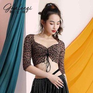 ダンスウェア Tシャツ チビT トップス フィットネス スポーツウェア ヨガ ジム セクシー オリエンタル ガーリー スポーツファッション レディース