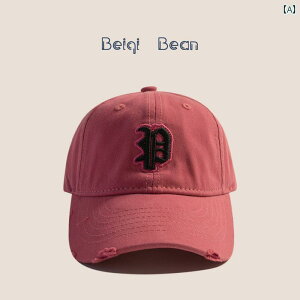 キッズ ベースボール キャップ カジュアル 春夏秋 日除け 帽子 アウトドア スポーツ レジャー 子供 野球帽 サンシェード 男の子 ガールズ ベビー ファッション レトロ 文字 刺繍 日焼け防止