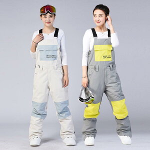 スノボー ファッション ウィンター品 スポーツウェア スキー パンツ レディース メンズ ワンピース ビブス キー パンツ 冬 防風性 防水 暖かい 厚手 メンズ レディース兼 オーバーオール