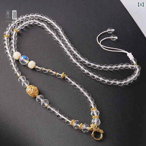 ネックストラップ おしゃれ お守り ペンダント ストラップ ネックレス ペンダントし ビーズ 数珠 アクセサリー ファッション エスニック 民族 ユニセックス