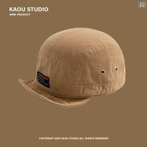 メンズ レディース カジュアル ベースボール キャップ 日除け 帽子 スポーツ レジャー アウトドア レトロ ソフト つば カーキ 野球帽 男子 オール シーズン 短い 女性用 ピーク ハット