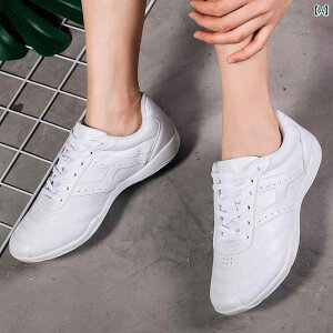 シューズ メンズ レディース ソフト ソール 集団 ダンス 子供用 ソール フィットネストレーニング 競技 グレード 試験 チアリーディング エアロビクス