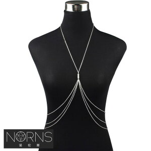 レディース 夏 チェーン アクセサリー ボディ ビキニ 水着 プール ビーチ 海水浴 アクセ セクシー ウェーブ 多層 パールビーズ シンプル 魅惑的 合金