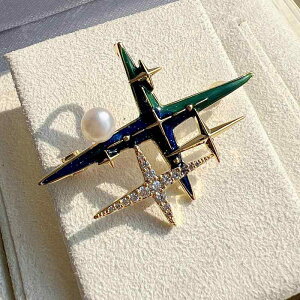 アクセサリー レディース DIY ※パールなし 空ホルダー 半完成 厚手 金 メッキ エナメル 塗装 宇宙 四芒星 ブローチ ピン パール 翡翠 コサージュ ホルダー