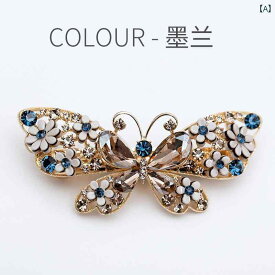 ラインストーン アクセサリー サイド クリップ ヘア リボン ミディアム トップ スプリング サンドイッチ 後頭部 プリンセス カード 韓国 帽子