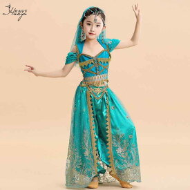 ベリーダンス オリエンタル トップス セットアップ コスプレ スーツ 衣装 セット 仮装 エキゾチック 変装 セクシー レディース フィット レディース