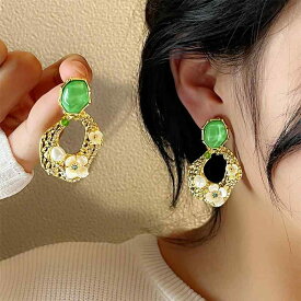 ピアス 大人かわいい 925 シルバー ニードル 宮殿 フラワー 幾何学 ピアス ライト レディース ファッション アクセサリー 装飾品 ジュエリー