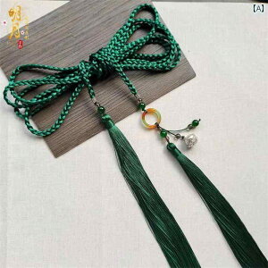 タッセル おしゃれ ストラップ レディース メンズ オールシーズン 中華風 アクセサリー ダブル エスニック レトロ アンティーク チャイナ風 ウエストマーク ペンダント