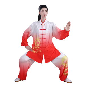 太極拳ウェア カンフー 体操 武術 スポーツウェア トレーニングウェア 中国 太極拳 練習 競技 パフォーマンス エレガント メンズ レディース