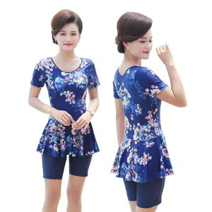 レディース 水着 体型カバー セットアップ セット ズボン ウェア スポーツ トレーニング アウトドア レディース プール 海 衣料品 夏