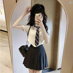 キャバ バー ディスコ レディース フットマッサージ 半袖 ネクタイ フットバス セクシー スタイリッシュ ミニスカート JK 学生 制服 かわいい