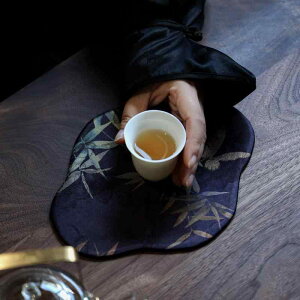 インテリア テーブルクロス ランチョンマット コースター 布 ガーゼ ポット クッション ティーマット ティーポット マット 小さめ 生地 茶道 アクセサリー