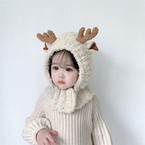 子供 帽子 スカーフ 女の子 ワンピース 秋冬 男の子 ぬいぐるみ プルオーバー 帽子 赤ちゃん 耳保護 フライトキャップ 帽子 保温性