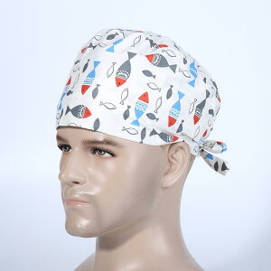 手術帽 衛生キャップ メディカル クリニック ウェア 手術室 帽子 韓国 整形 外科 病院 メンズ 医師 作業 綿 医療 美容 キャップ マスク レースアップ