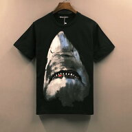 トップス シャツ Tシャツ かっこいい メンズ レディース アメリカ 個性 サメ コットン ラウンドネック ハ…