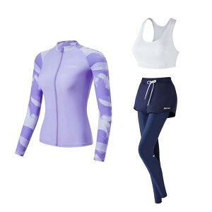 レディース 韓国 水着 レディース 日焼け防止 スリム 長袖 速乾 サーフィン シュノーケリング アウトドア ダイビング セパレートウェットスーツ