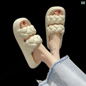 レディース 夏 防水 バスルーム スリッパ ホーム トイレ キッチン ルーム シューズ 屋外 室内 快適 厚底 サンダル アウター おしゃれ 軽量 柔らかい 靴底 踏み 心地