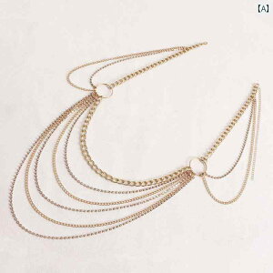 レディース 夏 ラインストーン タッセル チェーン アクセサリー ボディ ビキニ 水着 プール ビーチ 海水浴 アクセ セクシー アメリカ ファッションメタル ウエスト 女性 装飾 ナイトクラブ