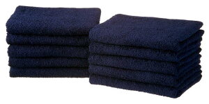 泉州タオル ホテルスタイル フェイスタオル 同色10枚セット 日本製 泉州タオル (約32×82cm) 選べる18色 速乾 かわいい おしゃれ フェイスタオル