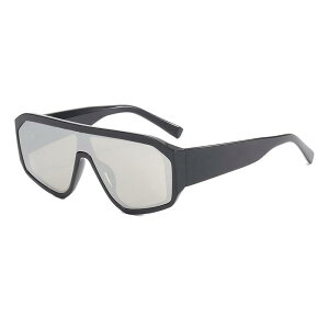 サングラス 一体型レンズ 未来デザイン サイクリング用 UVカット 高透過率 おしゃれ 保護メガネ スポーツグラス 自転車 バイク 運転 アウトドア ユニセックス(x2)