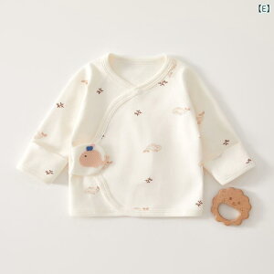 肌着 ベビー 新生児 0ヶ月 3ヶ月 赤ちゃん 和服肌着 短肌着 綿100% コットン Aクラス 男女兼用 ユニセックス かわいい 丸首 プリント柄 春秋 オールシーズン