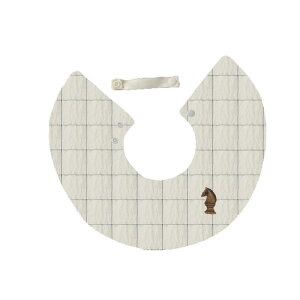 スタイ ベビー 新生児 幼児向け 防水 よだれかけ ミントグリーン アイスクリーム 木馬 刺繍 コットン100% 春夏 かわいい