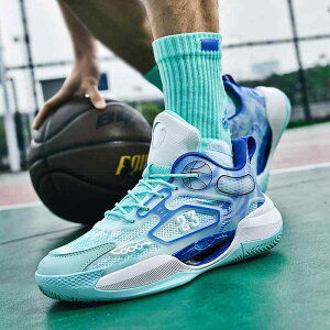 バスケットボールシューズ メンズ 男女兼用 ジュニア 小中学生 学生 夜光 蓄光 ハイカット レースアップ 滑り止め ゴム底 実戦用 練習用 プレイ用 体育館用 屋内 屋外対応 スポーツスニーカ